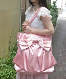 axes femme | タテ型ビッグリボントート(トートバッグ)