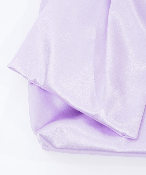 axes femme（アクシーズファム）の「タテ型ビッグリボントート（トートバッグ・レディース・ブラック/サックスブルー/ラベンダー/ミント/ピンク/レッド・FREE）」の8枚目の写真