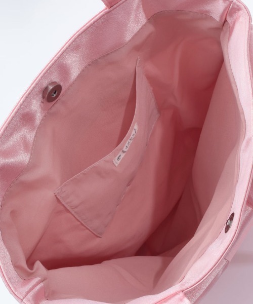 axes femme（アクシーズファム）の「タテ型ビッグリボントート（トートバッグ・レディース・ブラック/サックスブルー/ラベンダー/ミント/ピンク/レッド・FREE）」の16枚目の写真