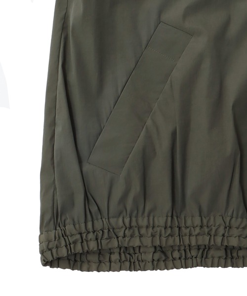 DRESSLAVE（ドレスレイブ）の「stand zip middle vest(スタンドジップミドル丈ベスト)（ベスト・レディース・ブラック/カーキ・38）」の10枚目の写真