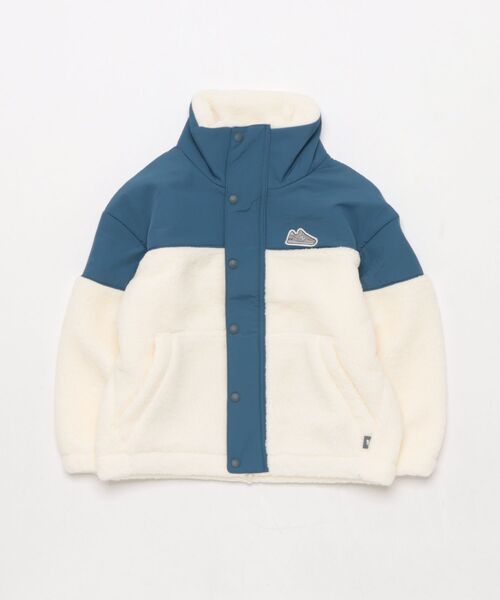 NEW BALANCE 幾何学模様ジャケット BSTN1906 ニューバランス New Balance レディース ニットジャケット