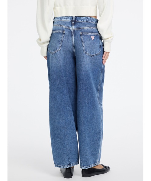 Guess（ゲス）の「GUESS Originals Tapered Baggy デニムパンツ ジーンズ（デニムパンツ・レディース・インディゴブルー・26inch/25inch/24inch）」の4枚目の写真