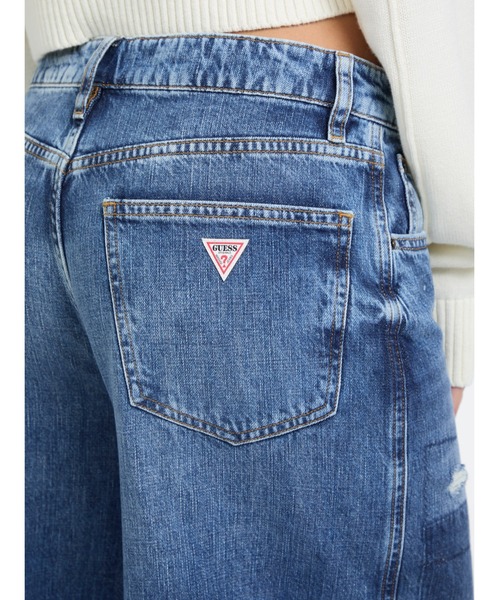 Guess（ゲス）の「GUESS Originals Tapered Baggy デニムパンツ ジーンズ（デニムパンツ・レディース・インディゴブルー・26inch/25inch/24inch）」の7枚目の写真