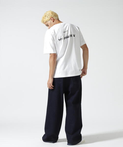 ROYAL FLASH(ロイヤルフラッシュ)の「Guernika×JUGGLER/ゲルニカ×ジャグラー/TORAPPI Paint T-Shirt(Tシャツ/カットソー・メンズ・ホワイト・2XL/XL/L)」の3枚目の写真