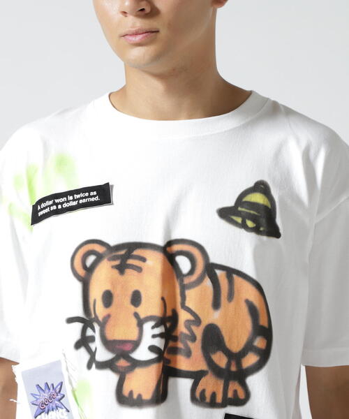 Guernika×JUGGLER/ゲルニカ×ジャグラー/TORAPPI Paint T-Shirt
