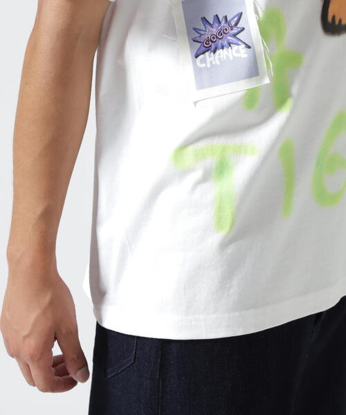 ROYAL FLASH(ロイヤルフラッシュ)の「Guernika×JUGGLER/ゲルニカ×ジャグラー/TORAPPI Paint T-Shirt(Tシャツ/カットソー・メンズ・ホワイト・2XL/XL/L)」の7枚目の写真