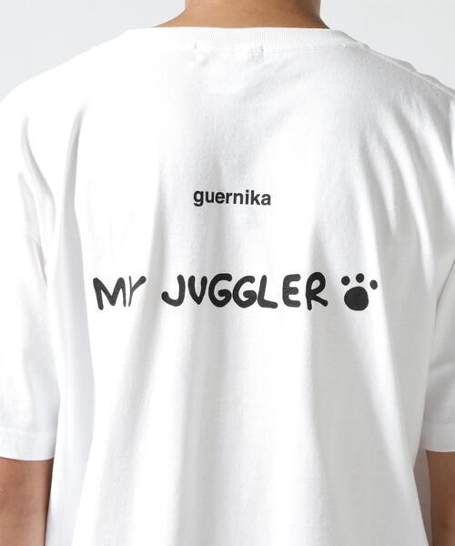 [激レア]JUGGLER ネーミングキャンペーン 第10弾 当選品 Tシャツ 人気ブランドと「ジャグラー」のコラボTシャツ｜パチンコ
