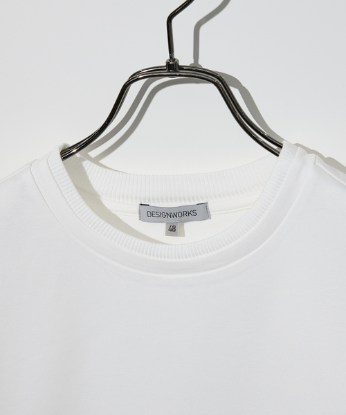 DESIGNWORKS(デザインワークス)の「【接触冷感】クールスムース Tシャツ / アンサンブル対応(Tシャツ/カットソー・メンズ・ブラック/ホワイト/ネイビー・46/48/50)」の22枚目の写真