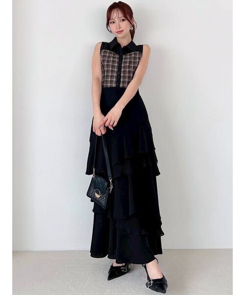 RESEXXY(リゼクシー)の「フラップコンパクトバック(ハンドバッグ・レディース・アイボリー/ブラック・FREE)」の7枚目の写真