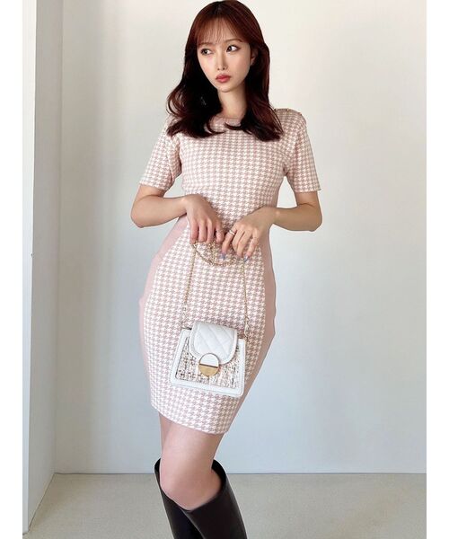 RESEXXY(リゼクシー)の「フラップコンパクトバック(ハンドバッグ・レディース・アイボリー/ブラック・FREE)」の8枚目の写真