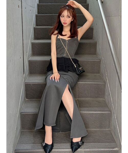 RESEXXY(リゼクシー)の「フラップコンパクトバック(ハンドバッグ・レディース・アイボリー/ブラック・FREE)」の10枚目の写真