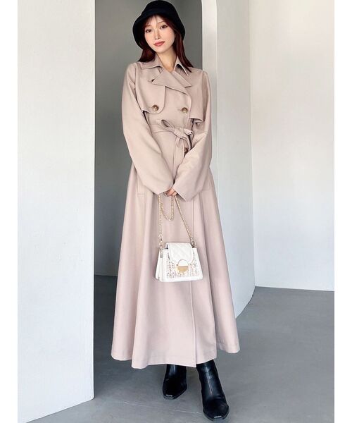 RESEXXY(リゼクシー)の「フラップコンパクトバック(ハンドバッグ・レディース・アイボリー/ブラック・FREE)」の12枚目の写真