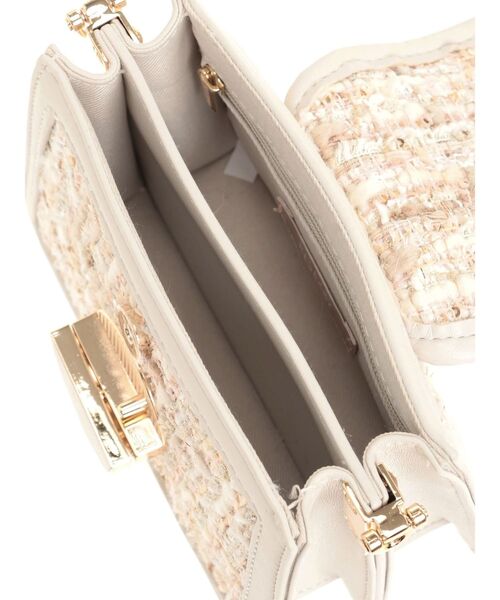 RESEXXY(リゼクシー)の「フラップコンパクトバック(ハンドバッグ・レディース・アイボリー/ブラック・FREE)」の17枚目の写真