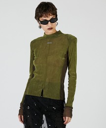 PRANK PROJECT(vNvWFNg)̃xA^[ggbv / Velour Turtleneck Top(̑gbvX)