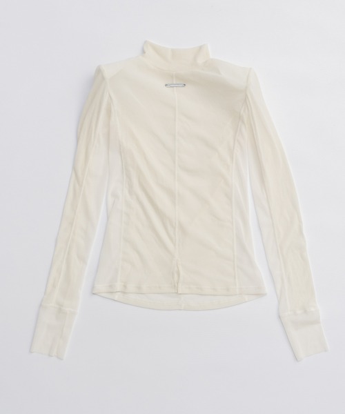 PRANK PROJECT（プランクプロジェクト）の「ベロアタートルトップ / Velour Turtleneck Top（その他トップス・レディース・ホワイト/カーキ/ブラック・FREE）」の7枚目の写真