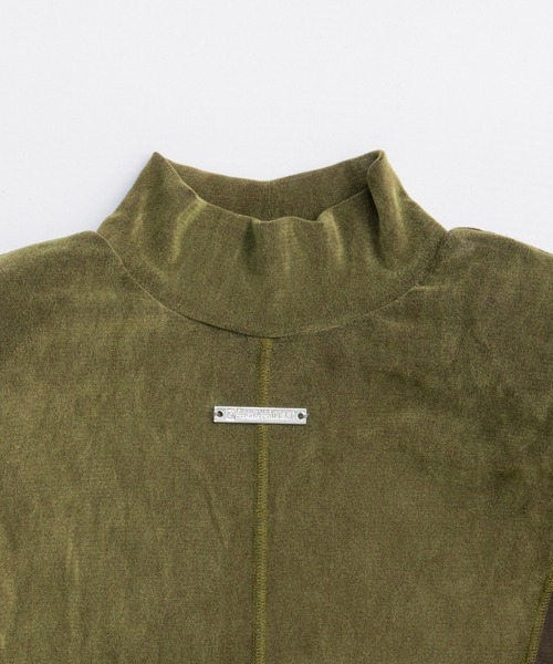 PRANK PROJECT（プランクプロジェクト）の「ベロアタートルトップ / Velour Turtleneck Top（その他トップス・レディース・ホワイト/カーキ/ブラック・FREE）」の11枚目の写真