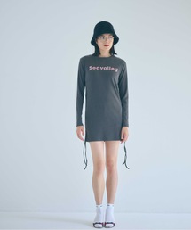 Seavalley グリッター シャーリングトップ