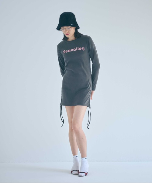 Seavalley グリッター シャーリングトップ（Tシャツ/カットソー）｜SEA