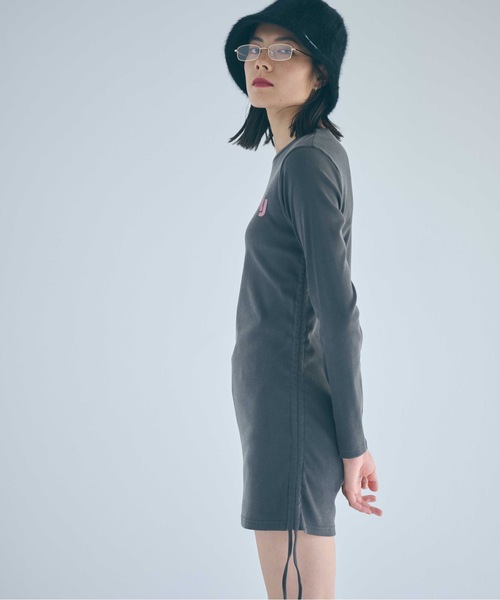 SEA(シー)の「Seavalley グリッター シャーリングトップ(Tシャツ/カットソー・レディース・チャコールグレー/ホワイト・ONE SIZE)」の4枚目の写真