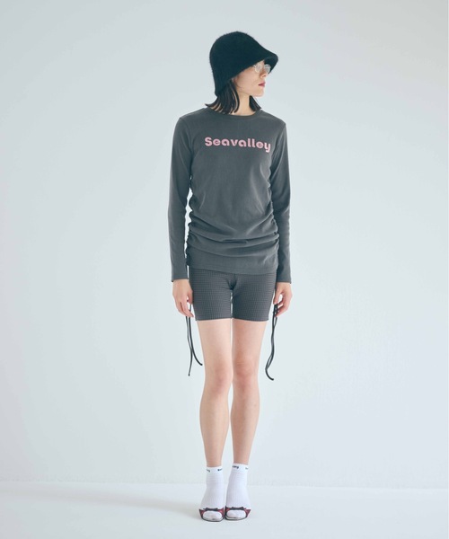 Seavalley グリッター シャーリングトップ（Tシャツ/カットソー）｜SEA