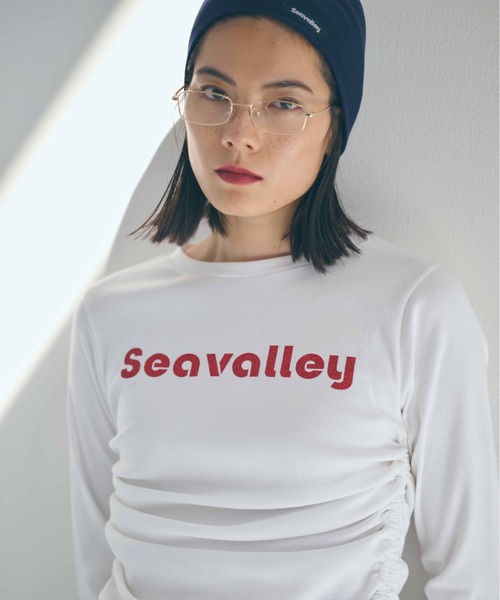 Seavalley グリッター シャーリングトップ（Tシャツ/カットソー）｜SEA