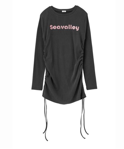 Seavalley グリッター シャーリングトップ（Tシャツ/カットソー）｜SEA