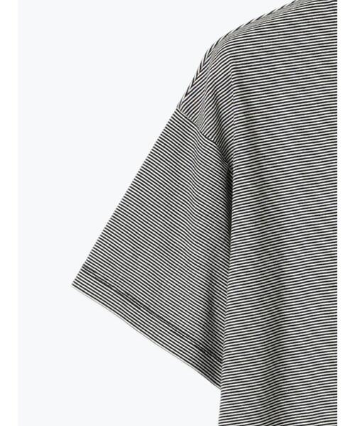 Te chichi（テチチ）の「フレームロゴプリントTシャツ（Tシャツ/カットソー・レディース・チャコールグレー/オフホワイト/ブラック・F）」の19枚目の写真