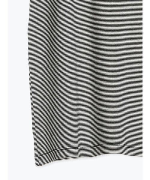 Te chichi（テチチ）の「フレームロゴプリントTシャツ（Tシャツ/カットソー・レディース・チャコールグレー/オフホワイト/ブラック・F）」の20枚目の写真