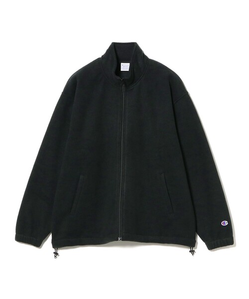 Champion（チャンピオン）の「【別注】Champion / Fleece Stand Zip Jacket（ブルゾン・メンズ・ブラック/モカ・XL/L/M/S）」の18枚目の写真