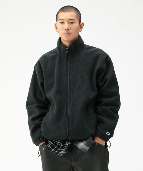 チャンコー 別注】Champion / Fleece Stand Zip Jacket（ブルゾン）｜Champion