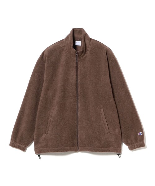 Champion（チャンピオン）の「【別注】Champion / Fleece Stand Zip Jacket（ブルゾン・メンズ・ブラック/モカ・XL/L/M/S）」の12枚目の写真