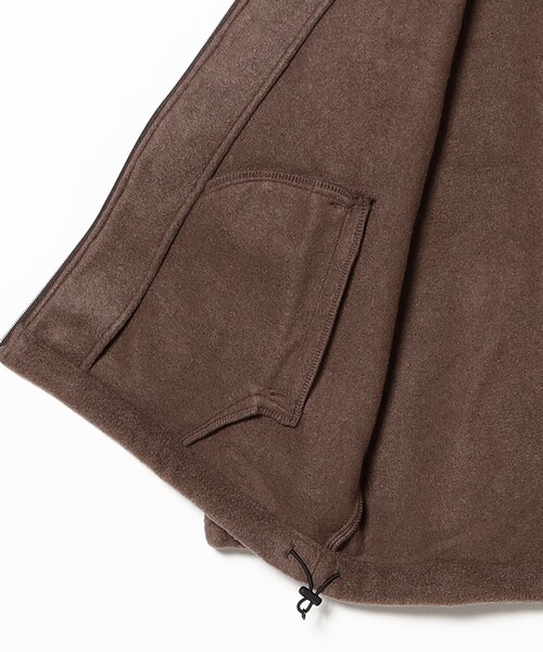 Champion（チャンピオン）の「【別注】Champion / Fleece Stand Zip Jacket（ブルゾン・メンズ・ブラック/モカ・XL/L/M/S）」の9枚目の写真