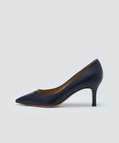 PELLICO（ペリーコ）の「ANDREA アネッリ キャビア パンプス 7.0cm NAVY（パンプス・レディース・ネイビー・38/35/36/36.5/37.5/35.5/38.5/39/37/40/34/39.5）」の2枚目の写真