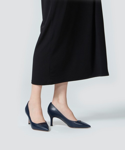 PELLICO（ペリーコ）の「ANDREA アネッリ キャビア パンプス 7.0cm NAVY（パンプス・レディース・ネイビー・38/35/36/36.5/37.5/35.5/38.5/39/37/40/34/39.5）」の9枚目の写真