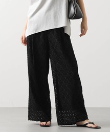 innowave（イノウェーブ）の「幾何カットジャガードワイドパンツ（その他パンツ）」