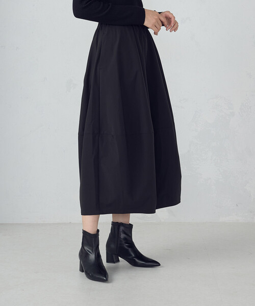 新品未使用タグ付　COMME CA ISMコムサイズム　ブラックスーツ　スカート コムサイズム（COMME CA ISM）｜スーツ｜セットアップスカート