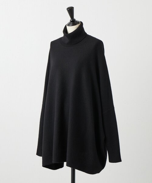 BEARDSLEY（ビアズリー）の「タートルビッグニット(ショート)（ニット/セーター・レディース・ピンク/グレー/ブラック・FREE）」の7枚目の写真