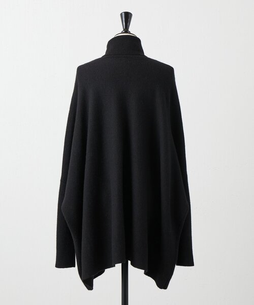 BEARDSLEY（ビアズリー）の「タートルビッグニット(ショート)（ニット/セーター・レディース・ピンク/グレー/ブラック・FREE）」の9枚目の写真