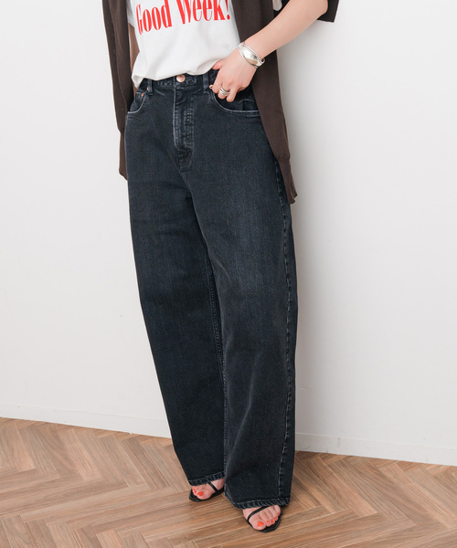 Spick & Span(スピックアンドスパン)の「RED CARD TOKYO / レッドカード トーキョー 別注MONTANA*(デニムパンツ・レディース・ブルー/ブラック・22/23/24/25)」の9枚目の写真