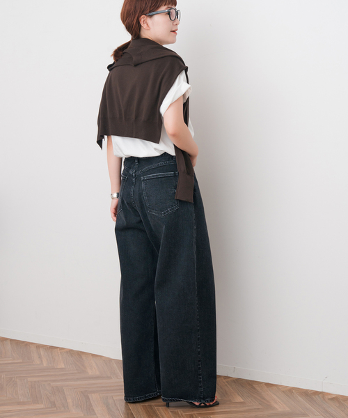 Spick & Span(スピックアンドスパン)の「RED CARD TOKYO / レッドカード トーキョー 別注MONTANA*(デニムパンツ・レディース・ブルー/ブラック・22/23/24/25)」の10枚目の写真