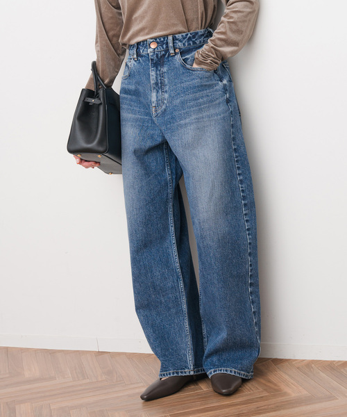 Spick & Span(スピックアンドスパン)の「RED CARD TOKYO / レッドカード トーキョー 別注MONTANA*(デニムパンツ・レディース・ブルー/ブラック・22/23/24/25)」の12枚目の写真