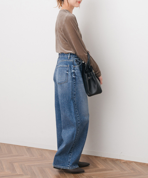 Spick & Span(スピックアンドスパン)の「RED CARD TOKYO / レッドカード トーキョー 別注MONTANA*(デニムパンツ・レディース・ブルー/ブラック・22/23/24/25)」の15枚目の写真