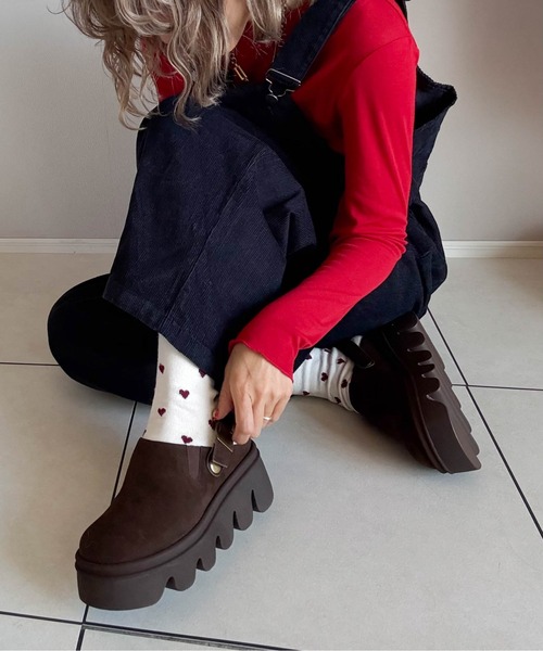 Fabby fabby（ファビィーファビィー）の「厚底ビブラムサボサンダル（サンダル・レディース・ブラック系その他/ブラウン系その他/ブラウン・MEDIUM/LARGE）」の3枚目の写真