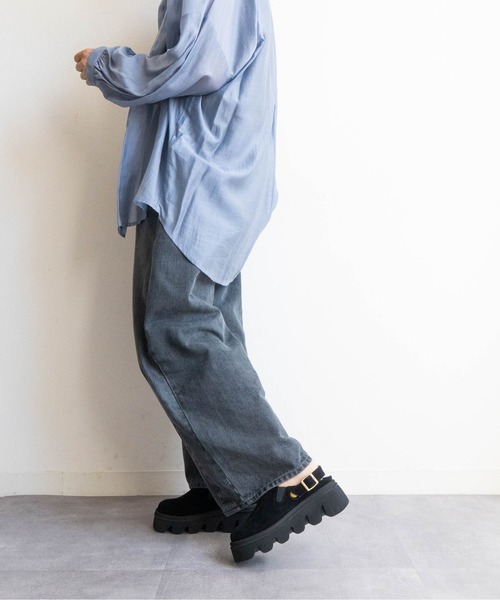 Fabby fabby(ファビィーファビィー)の「厚底ビブラムサボサンダル(サンダル・レディース・ブラック系その他/ブラウン系その他/ブラウン/ブラック・MEDIUM/LARGE/SMALL)」の6枚目の写真