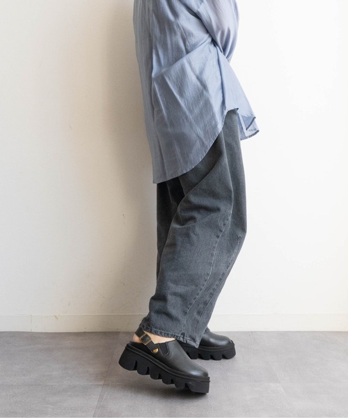 Fabby fabby(ファビィーファビィー)の「厚底ビブラムサボサンダル(サンダル・レディース・ブラック系その他/ブラウン系その他/ブラウン/ブラック・MEDIUM/LARGE/SMALL)」の14枚目の写真