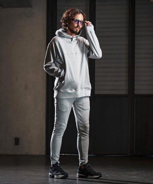 wjk reluxe(ダブルジェーケーリラックス)の「mp13947-back fleece switch easy pants バックフリースイージーパンツ(WR25W-03)(その他パンツ・メンズ・ネイビー/ブラック/トップグレー・L/M/S)」の9枚目の写真