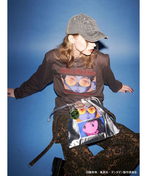 jouetie(ジュエティ)の「【TVアニメ『ダンダダン』・jouetie】2WAYBAG ナップサック バッグ(トートバッグ・レディース・レッド/シルバー/ブラック・FREE)」の12枚目の写真