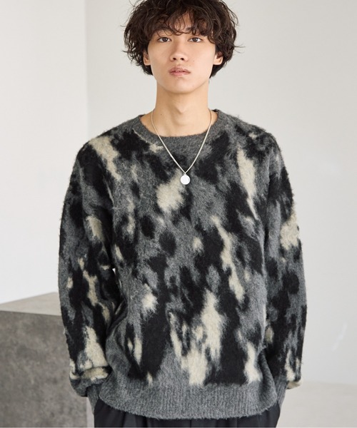 PBLIM(ページボーイリム)の「《UNISEX》ミケネコニット(ニット/セーター・レディース・グレー/ブラウン/ブラック・FREE)」の12枚目の写真