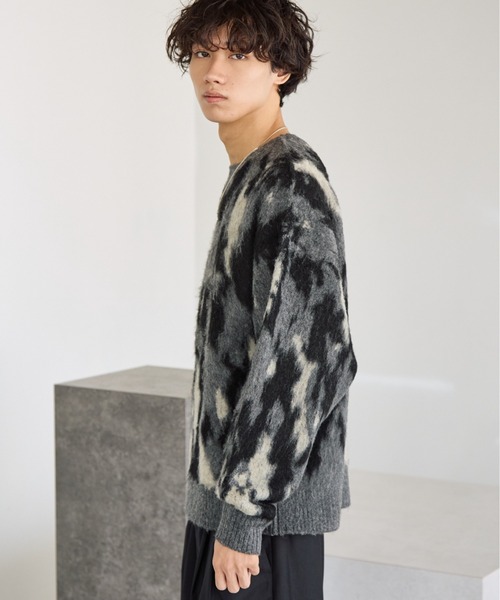 PBLIM(ページボーイリム)の「《UNISEX》ミケネコニット(ニット/セーター・レディース・グレー/ブラウン/ブラック・FREE)」の13枚目の写真