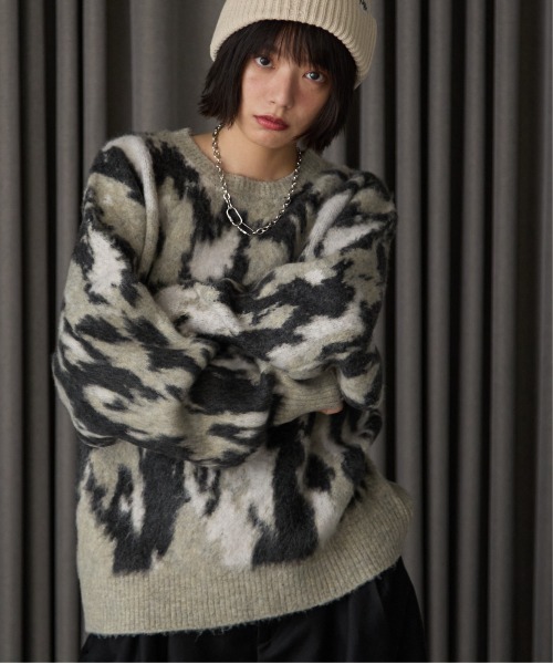 PBLIM(ページボーイリム)の「《UNISEX》ミケネコニット(ニット/セーター・レディース・グレー/ブラウン/ブラック・FREE)」の17枚目の写真